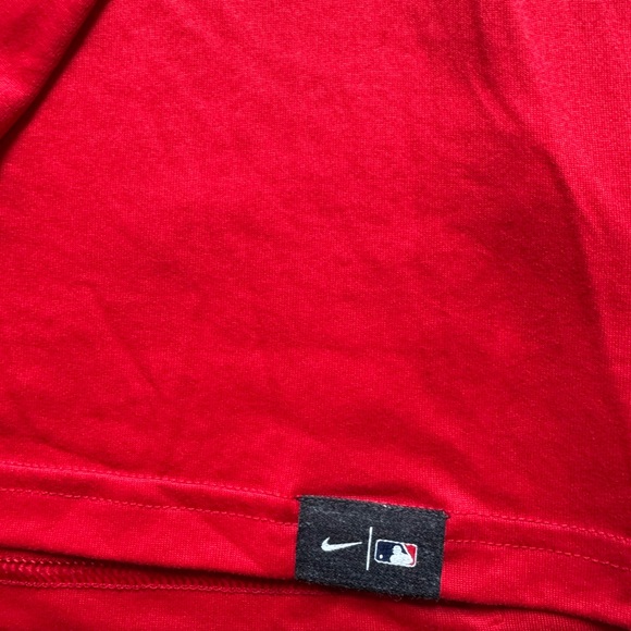 Nike Red Washington Nationals Long-Sleeve Tee - Picture 3 of 4